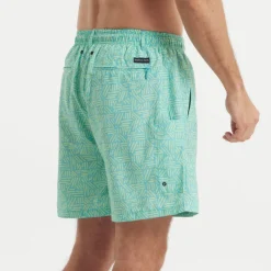 Dockside Swim Trunk - Dots & Lines