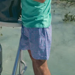 Dockside Swim Trunk - Dots & Lines