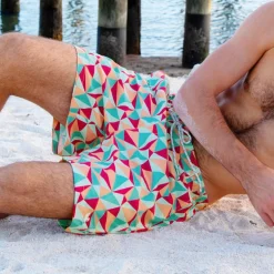 Dockside Swim Trunk - Facets
