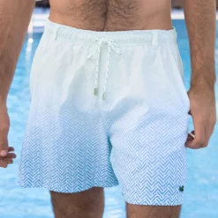Dockside Swim Trunk - Herringbone Fade