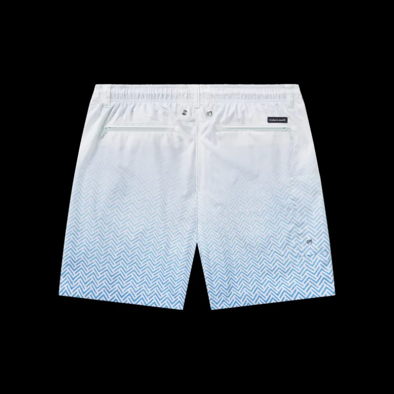 Dockside Swim Trunk - Herringbone Fade