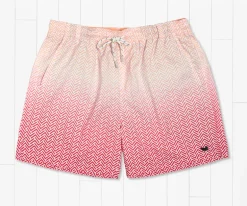 Dockside Swim Trunk - Herringbone Fade