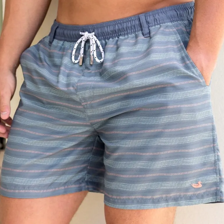 Dockside Swim Trunk - Mayan Dot