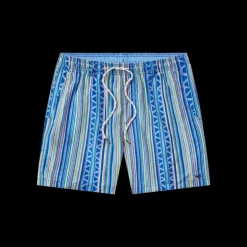 Dockside Swim Trunk - Pacific Stripe