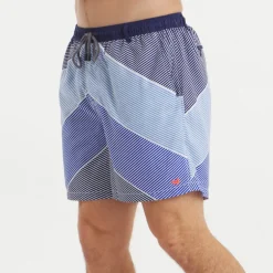 Dockside Swim Trunk - Port Lines