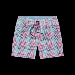 Dockside Swim Trunk - Seersucker Gingham