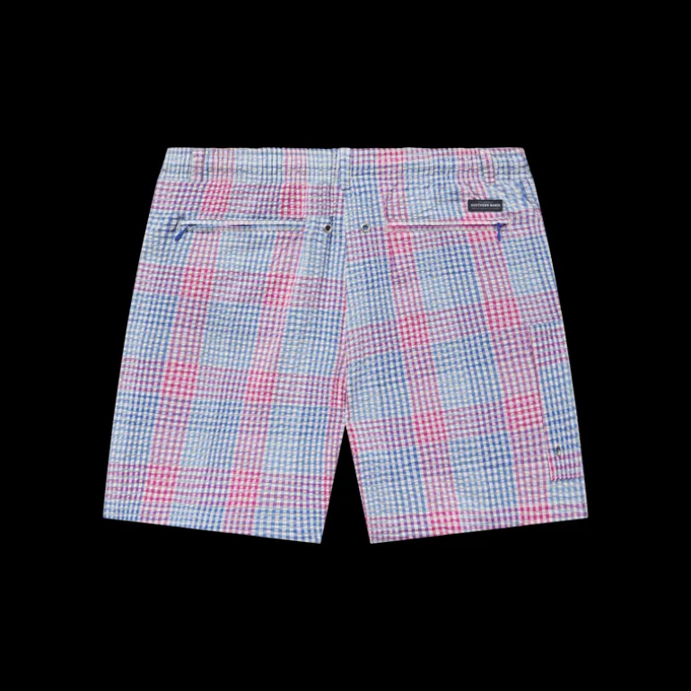 Dockside Swim Trunk - Seersucker Gingham