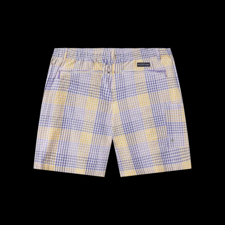 Dockside Swim Trunk - Seersucker Gingham