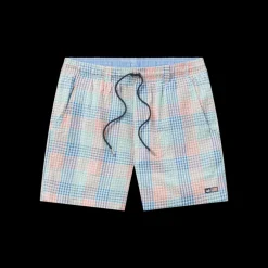 Dockside Swim Trunk - Seersucker Gingham