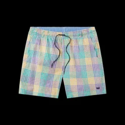 Dockside Swim Trunk - Seersucker Gingham