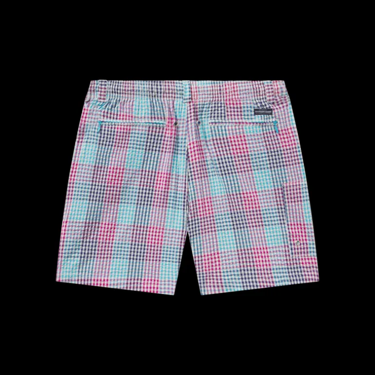 Dockside Swim Trunk - Seersucker Gingham