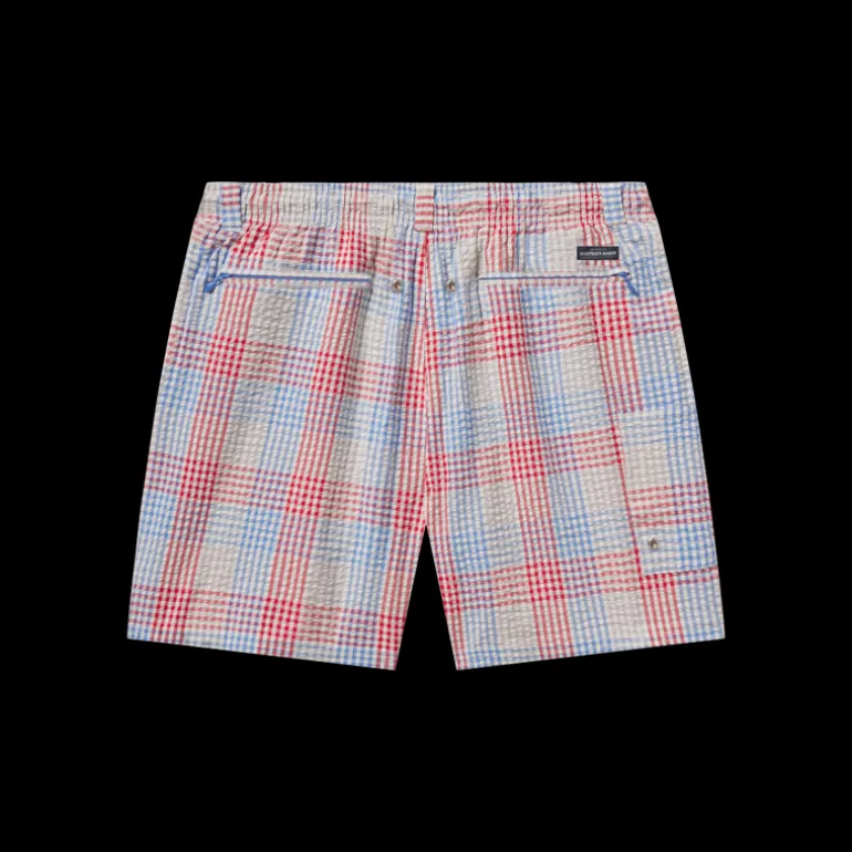 Dockside Swim Trunk - Seersucker Gingham