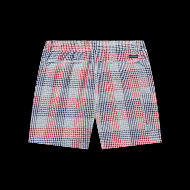 Dockside Swim Trunk - Seersucker Gingham