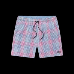Dockside Swim Trunk - Seersucker Gingham
