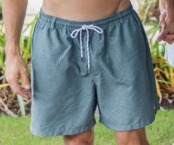 Dockside Swim Trunk - Tulum Angles