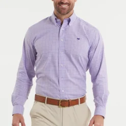 Dyer Performance Gingham Dress Shirt