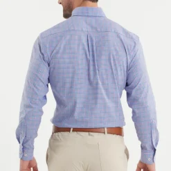 Dyer Performance Gingham Dress Shirt