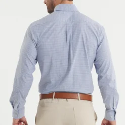 Dyer Performance Gingham Dress Shirt