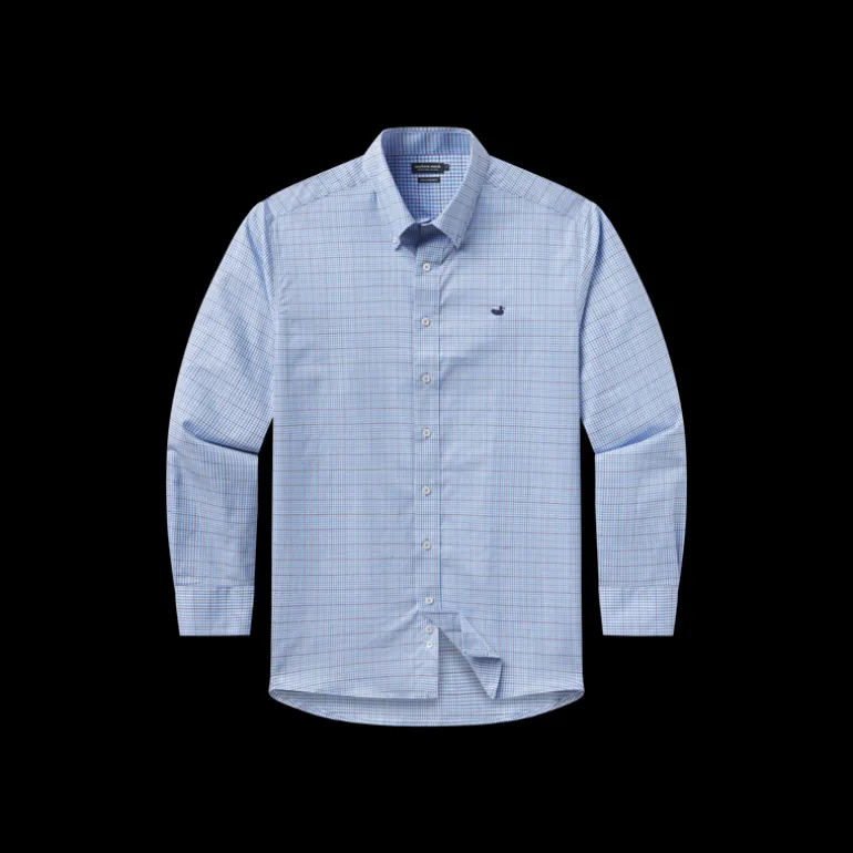 Dyer Performance Gingham Dress Shirt