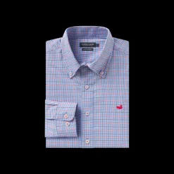 Dyer Performance Gingham Dress Shirt