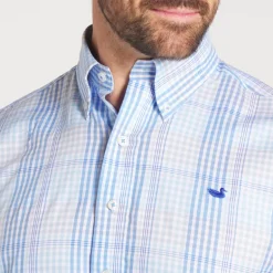 Edgefield Windowpane Dress Shirt