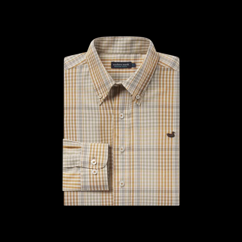 Edgefield Windowpane Dress Shirt