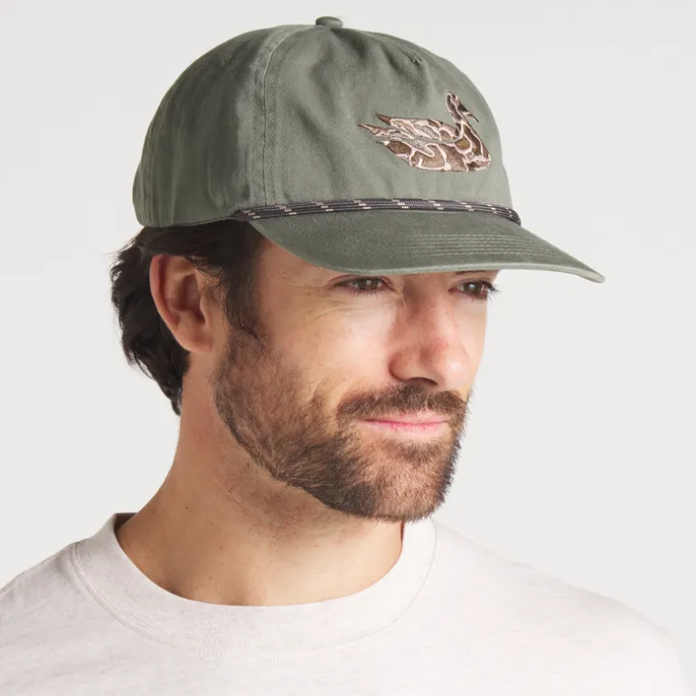 Ensenada Rope Hat - Camo Duck