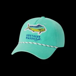 Ensenada Rope Hat - Mahi Mahi Patch