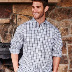 Evans Gingham Dress Shirt