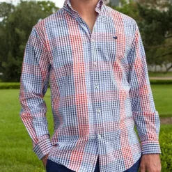 Everett Gingham Dress Shirt