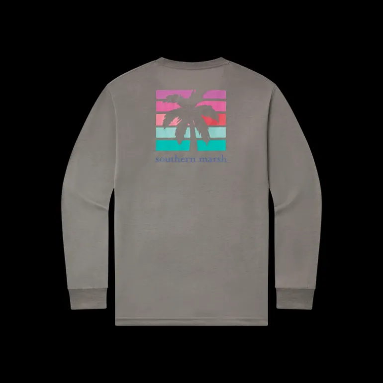 FieldTec™ Comfort Tee - Island Fade - Long Sleeve