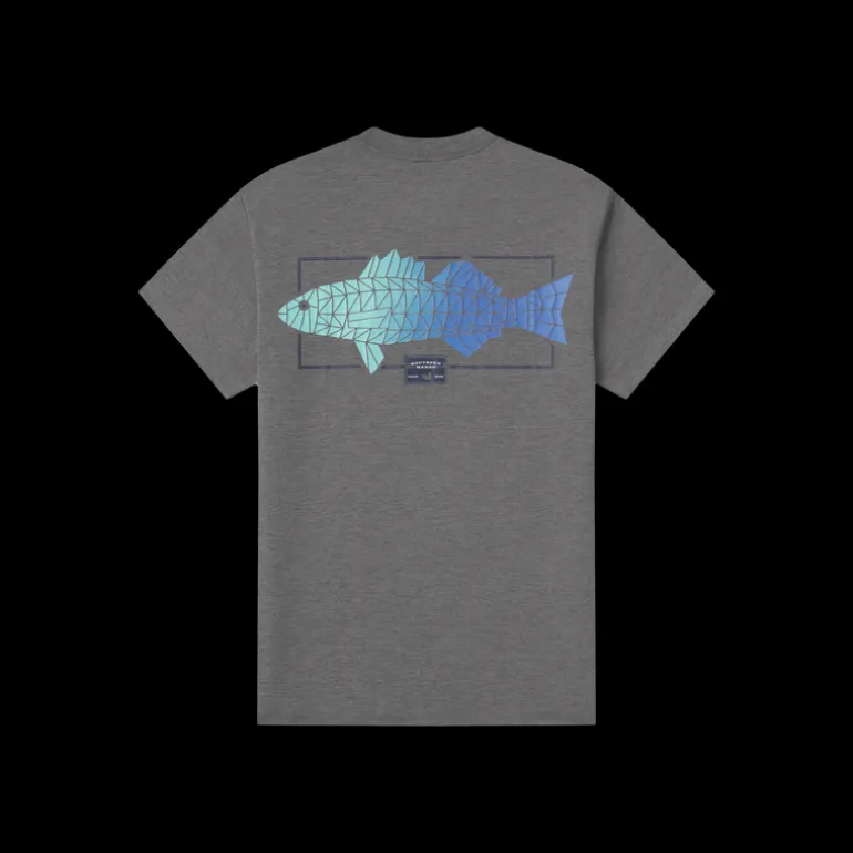 FieldTec™ Heathered Performance Tee - Gradient Scales