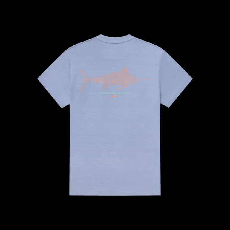 FieldTec™ Heathered Performance Tee - Marlin