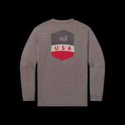FieldTec™ Heathered Performance Tee - Liberty - Long Sleeve