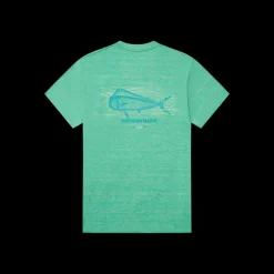 FieldTec™ Heathered Performance Tee - Mahi