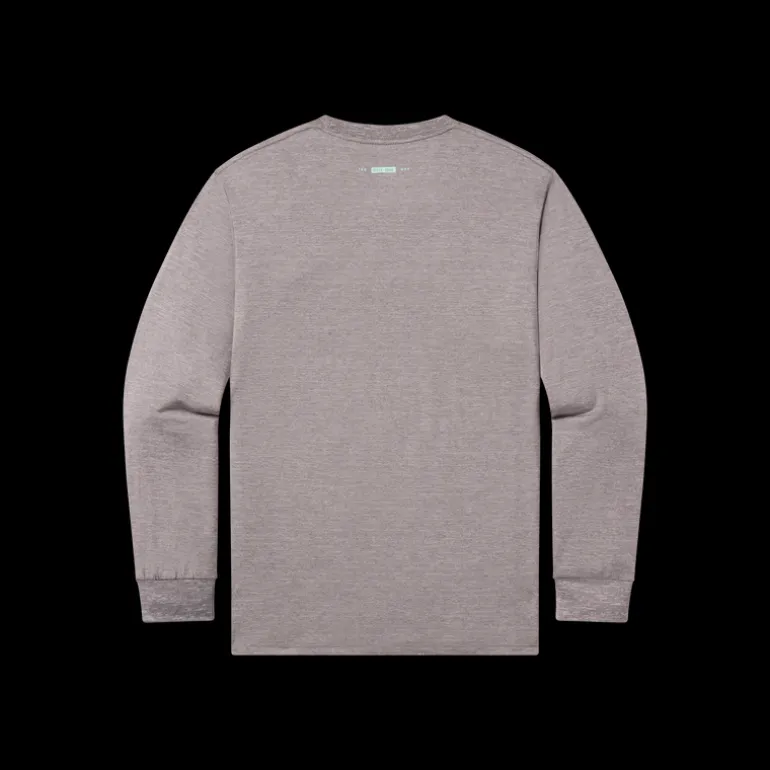 FieldTec™ Heathered Performance Tee - Marsh Mountains - Long Sleeve