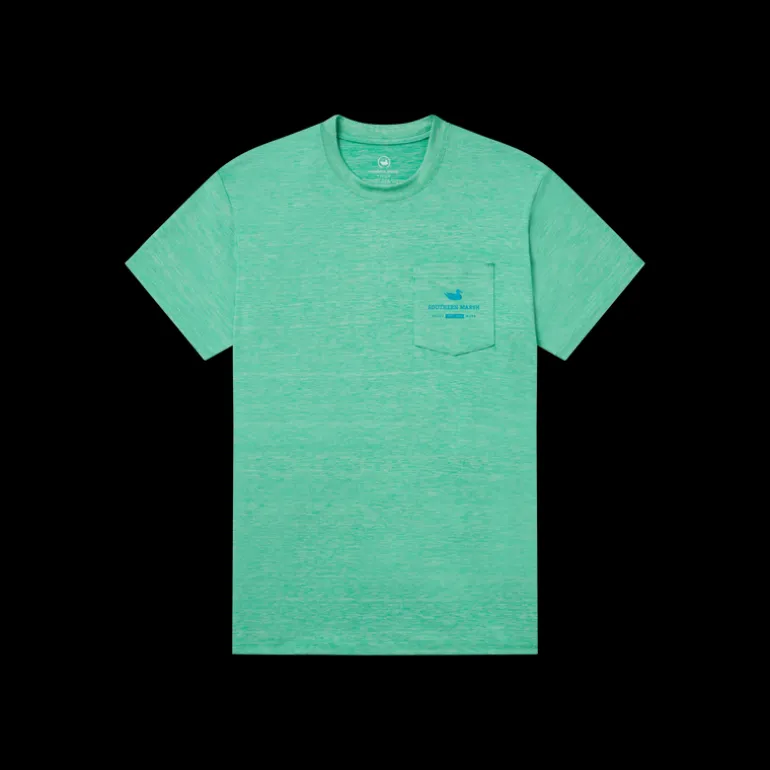 FieldTec™ Heathered Performance Tee - Mahi