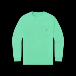 FieldTec™ Heathered Performance Tee - Marlin Time - Long Sleeve