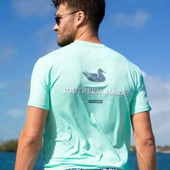 FieldTec™ Heathered Performance Tee - Trademark