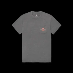 FieldTec™ Heathered Performance Tee - Redfish