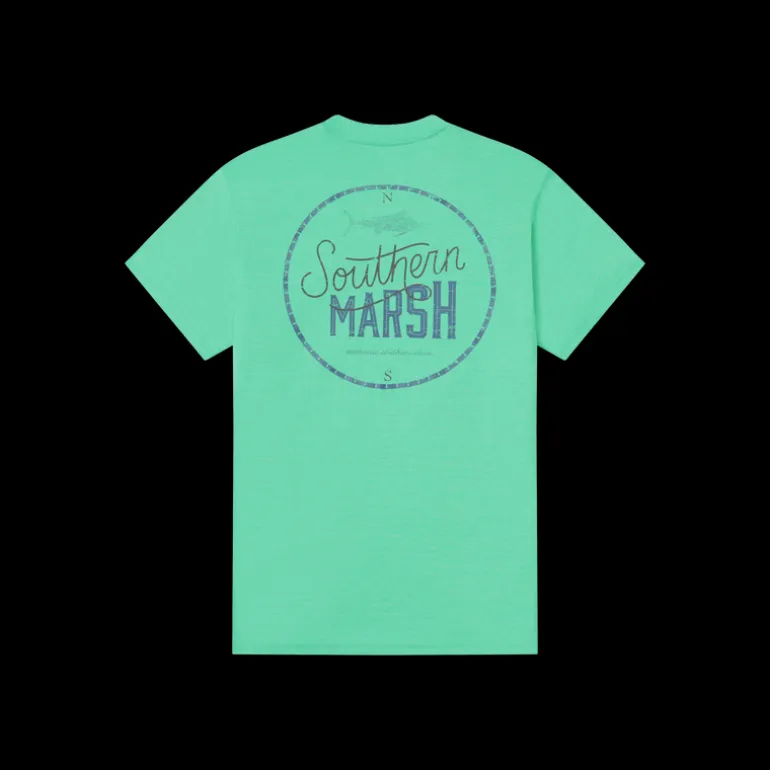 FieldTec™ Heathered Performance Tee - Marlin Time