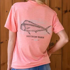 FieldTec™ Heathered Performance Tee - Mahi