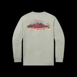 FieldTec™ Heathered Performance Tee - Speckled Sunset - Long Sleeve