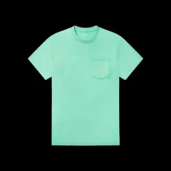FieldTec™ Heathered Performance Tee - Redfish