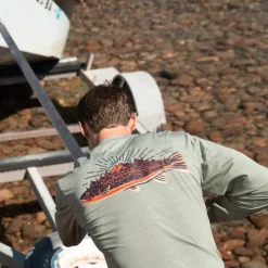 FieldTec™ Heathered Performance Tee - Speckled Sunset - Long Sleeve