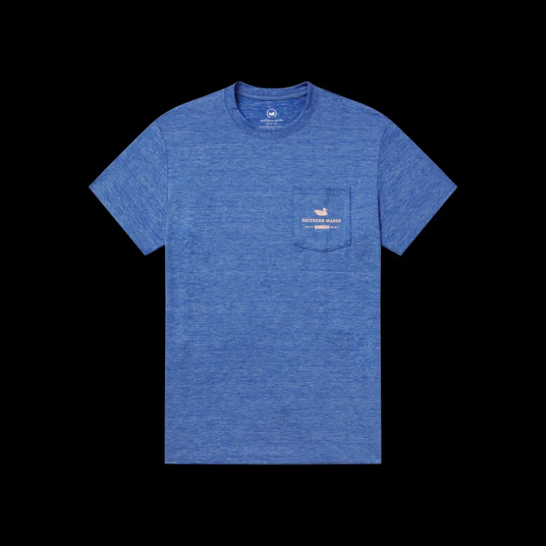 FieldTec™ Heathered Performance Tee - Marlin Time