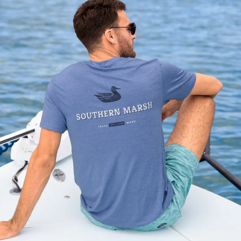 FieldTec™ Heathered Performance Tee - Trademark