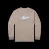 FieldTec™ Heathered Tee - Deepsea -  Long Sleeve