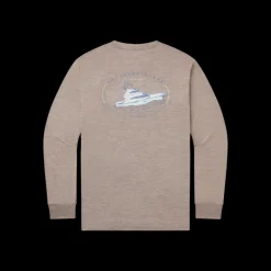 FieldTec™ Heathered Tee - Deepsea - Long Sleeve