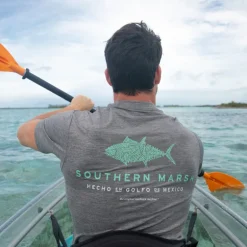 FieldTec™ Heathered Tee - Made in the Gulf - Tuna